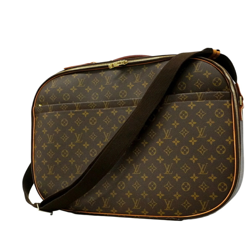 LOUIS VUITTON Brown Monogram Boston Bag